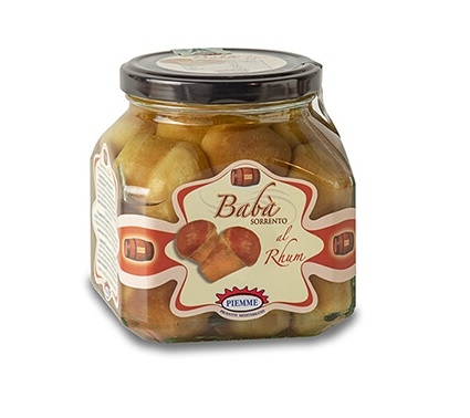 Baba Rhum Italy BABA' Sorrento al Rhum PIEMME 650gr - Italy Food Shop